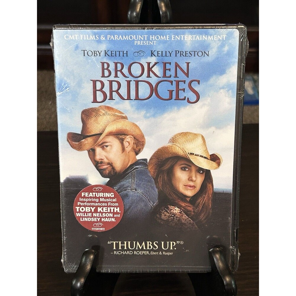 Broken Bridges DVD 2006 Toby Keith Kelly Preston Brand New Factory Sealed Movie